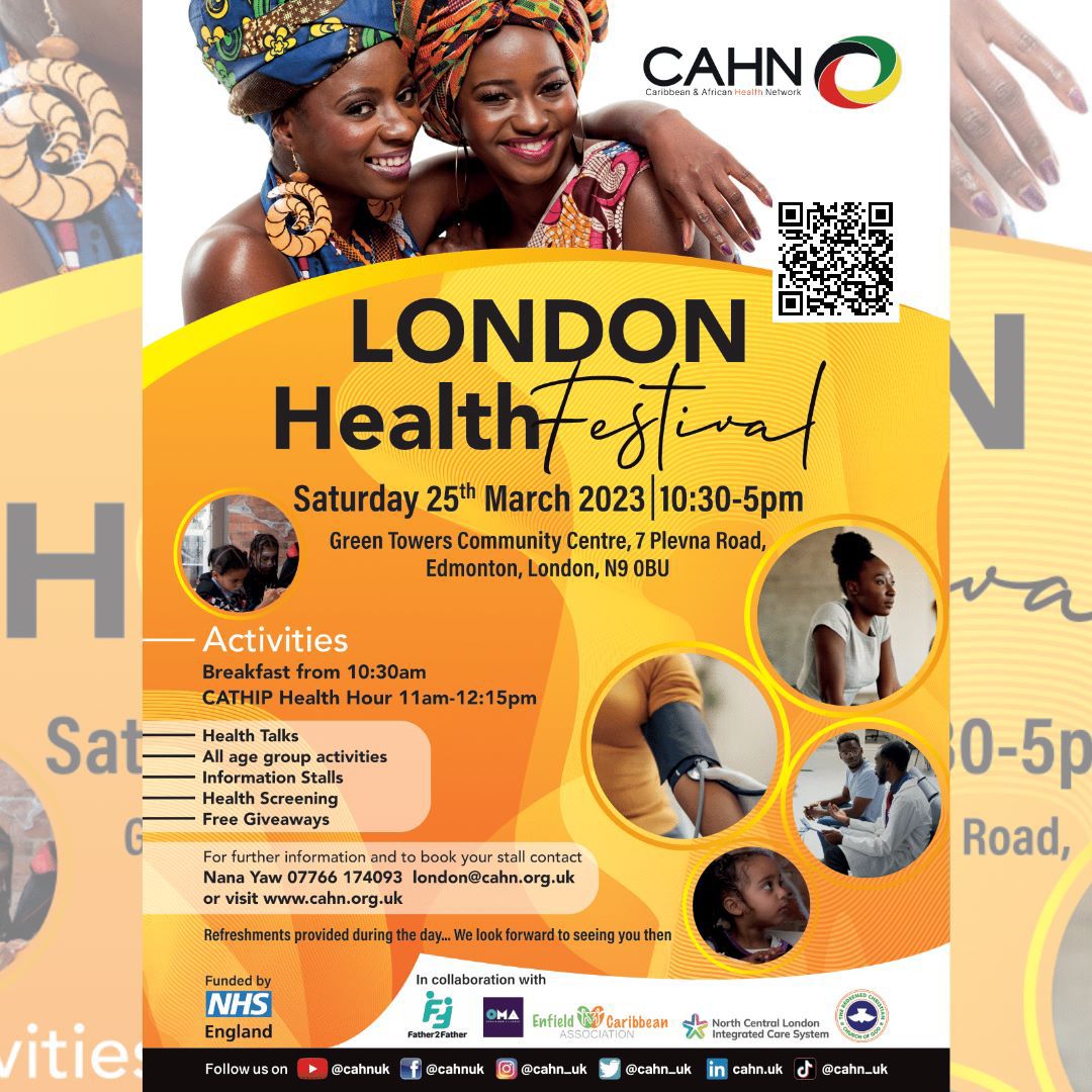 Two key events for your diary: London Health Festival and At Home production
